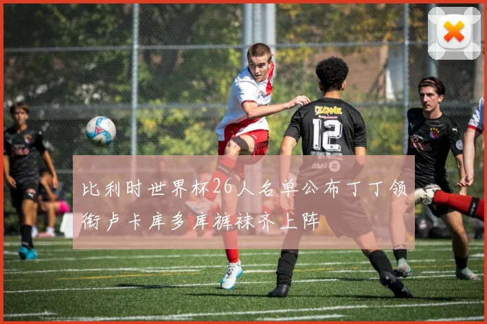 比利时世界杯26人名单公布丁丁领衔卢卡库多库裤袜齐上阵